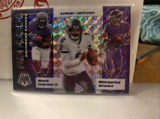 2020 Panini Mosaic Football Flea Flicker Baltimore Ravens Silver