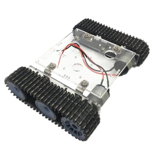 Robotics 33GB520 Motor -12 Car Chassis Track Crawler Kits - Picture 1 of 12