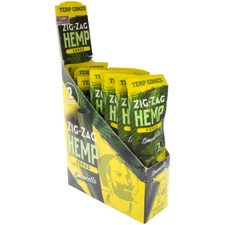 😊 ZIG-ZAG CONES LIMONCELLO TERPENE INFUSED 💛 15 PACKS 💛2 PER PACK 💛 30 CONES