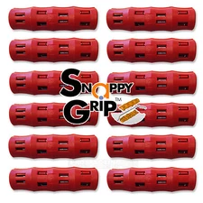 SNAPPY GRIP Ergonomic Replacement Bucket Handles 12 RED