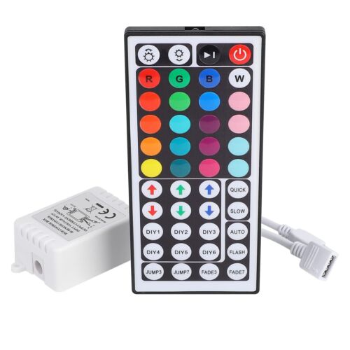 SUPERNIGHT RGB LED Light Strip Remote Controller, Dimmer for RGB LED Strip