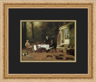 Edith Hayllar The First of October Custom Framed Print