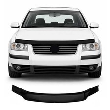 Motorhaube Deflektor Steinschlagschutz für VW Passat B5 GP 2000-2005 Schwarz