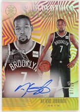 Kevin Durant 2019-20 Panini Illusions Superlatives Autograph Card #SS-KDR 7/10