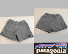Patagonia Funhogger Shorts Kids S Light Blue Elastic Waist Z5056