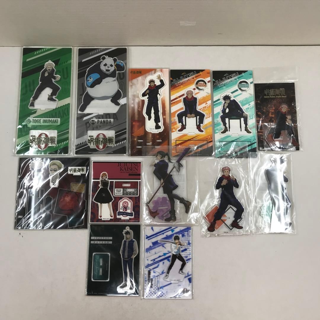 Jujutsu Kaisen Acrílico Soporte Set de 13 Personajes Coleccionable Anime Japón