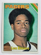 Len Elmore 1975-76 Topps RC 
