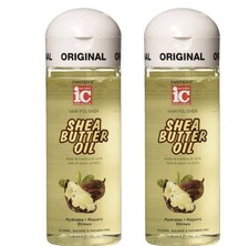 2 PACK Fantasia Ic Hair Polisher 6oz Shea Butter Oil