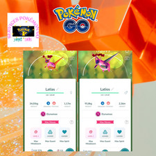Pok mon go shiny Dynamax Latios Latias-Tr de 20k P T Central Digital