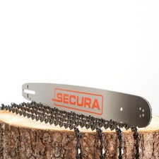 4x catene + barra di guida 50cm 325 1,5mm 76TG per motosega McDillen Fuxtec MCK