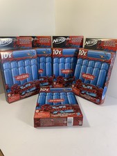 Lot of 5 Nerf Mega XL Dart Refill10-Pack - Blue Whistling Darts New Hasbro