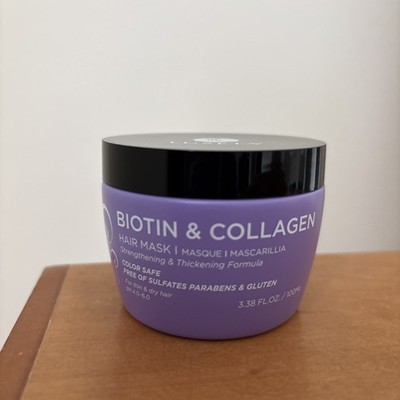 Luseta Biotin & Collagen Hair Mask Strengthening, Thickening 3.38oz / 100ml
