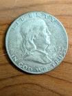 VTG United States of America 1952 Liberty Franklin Silver Half Dollar Circulated