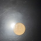 1955 Lincoln Wheat Penny folder filler - Circulated Actual Coin Shown! — photo 2