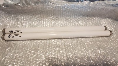 (2-Pack) GE F15T8/SP35 Fluorescent 15W 18'' Lamp Light Bulb 3500K Made in USA