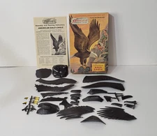 Precision Plastics American Bald Eagle Model Trophy Kits VTG 1958 B301-180 READ