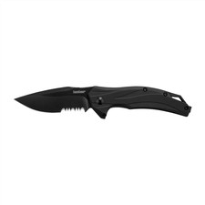 Kershaw 1645BLKST Lateral-serrated Assisted Open Liner Lock Wide Drop Point