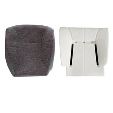 Priprilod Cloth Mist Gray Driver Side Bottom and Foam Cushion Replacement Sea...