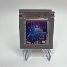 Tetris (Nintendo Game Boy) w/ Manual and Case Tested Works Free Shipping