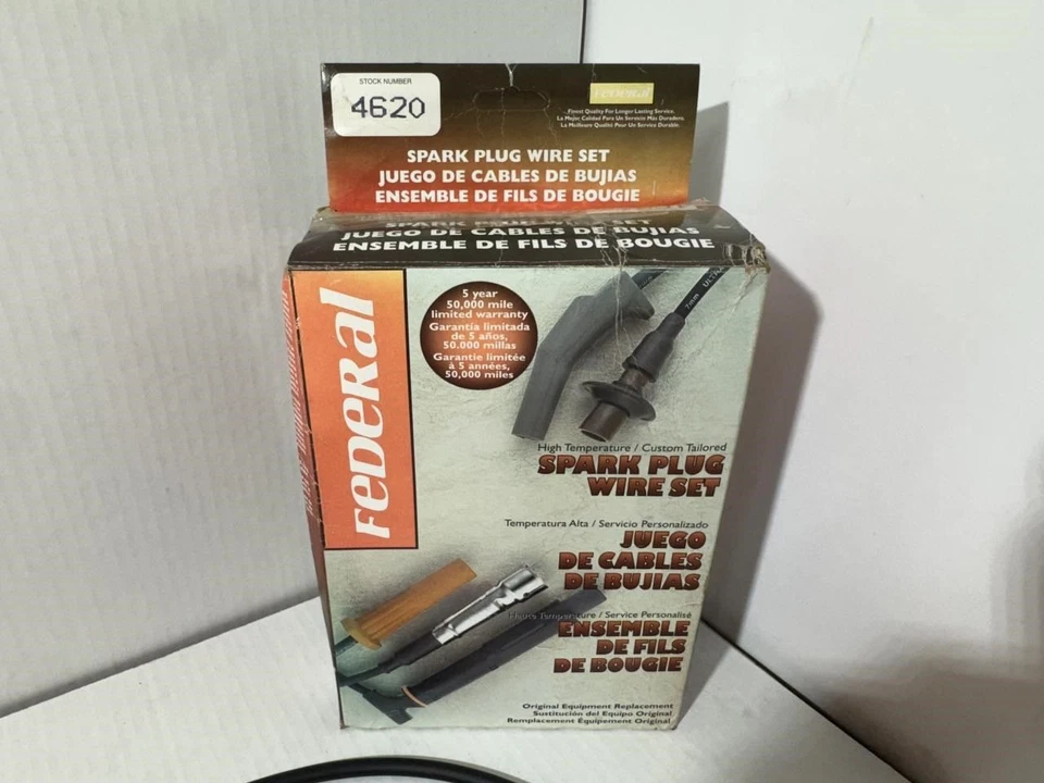 Fios de ignição Federal 4620 para anos 70-80 Datsun 1200 1300 1,5L - Imagem 3 de 3