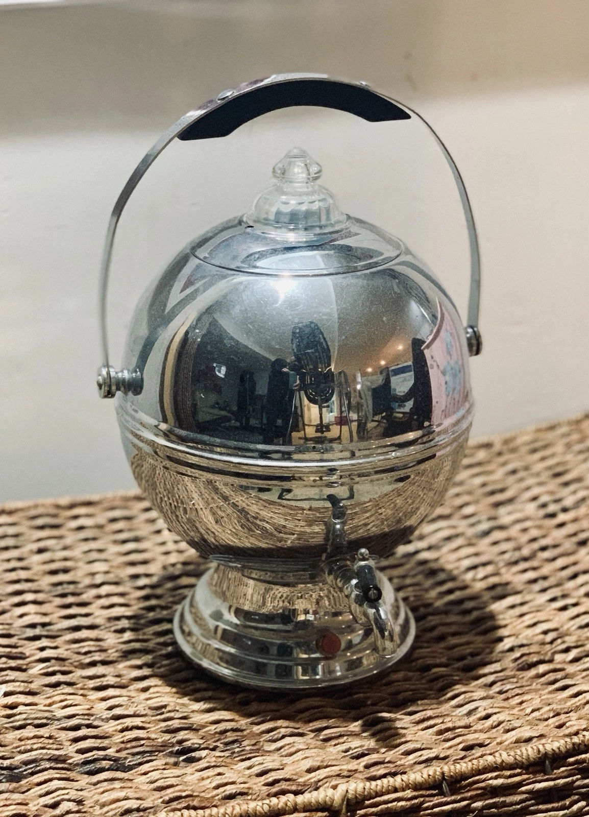 La Belle Silver Company Coffee Maker Percolator MCM Art Deco