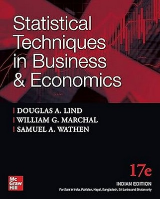 Statistical Techniques  Business  by Douglas Lind 17TH INTL ED 9789354600678