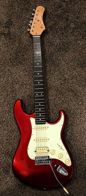 Tagima Red Electric Guitar 6-String  540 tw series (extra case and string pack 