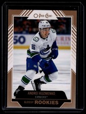 2022-23 Upper Deck #R-12 Andrei Kuzmenko O-Pee-Chee Glossy Rookies Bronze