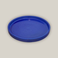 Round | Falling Blue - Ceramic Clay Plant Sau...