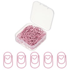 120pcs 20mm Heart Clip for Pink Paper