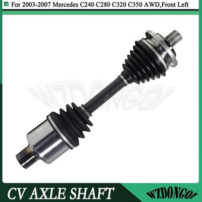 Front Left LH CV Axle Joint Assembly for Mercedes C320 C350 C240 C280 4Matic AWD