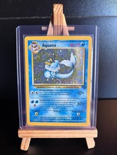 Pokemon Aquana Holo 12/64 Jungle 2000 Deutsch Near Mint mit Tollem Swirl