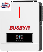 3600W Hybrid Solar Inverter Charger 24V DC to 110V/120V AC Pure Sine Wave