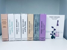 Issey Miyake L'eau D'isssy Perfume Collection For Women Sample Spray 7pc Set