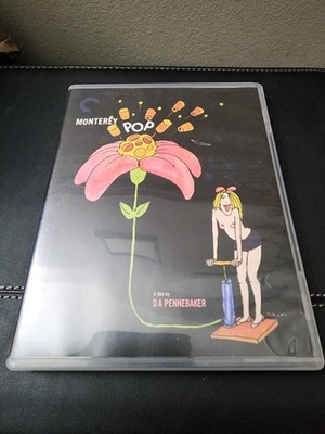 Monterey Pop 1968 Blu-ray Criterion Collection Great Shape Jimi Hendrix, Joplin