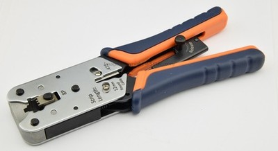 Hanlong Professional Modular Crimper HT-L2182R  Voice Data Video Chrome Plated