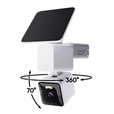 Wyze - Solar Cam Pan - White