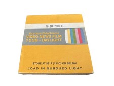 Eastman Kodak 7239 Ektachrome 16mm 100ft Daylight VNF Video News Film