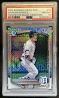 2025 Bowman Kevin McGonigle Chrome Prospects Mega Box SP Refractor BCP-79 PSA 10