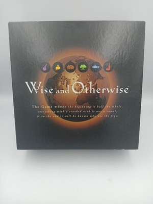 Wise and Otherwise, Vintage Board Game (1997) - 100% Complete, Never Played NOB