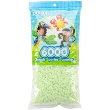 Perler Beads 6,000/Pkg-Glow In The Dark