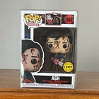 Funko Pop! Movies The Evil Dead Ash #1142 Chase Limited Edition w/Protector