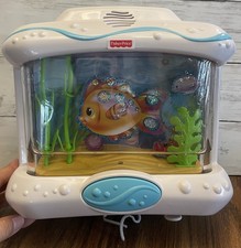 Fisher Price Ocean Wonders Aquarium Baby Crib Soother Lights Sounds 2007 Vintage