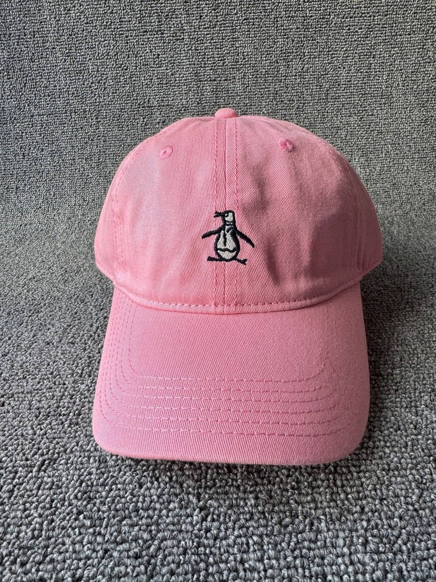 Original Penguin Pink Baseball Cap Strapback Adjustable One Size Unisex