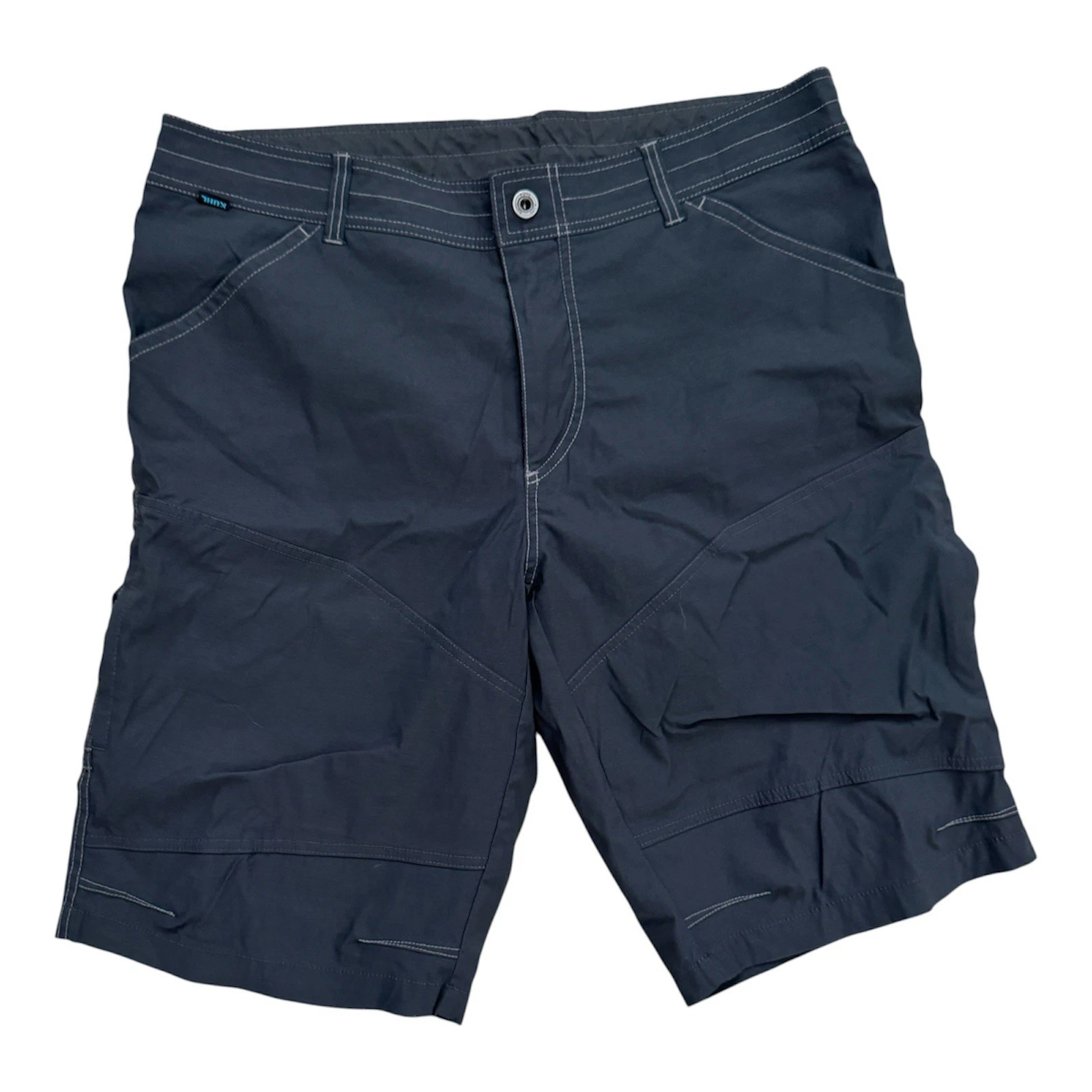 KUHL Renegade Men’s Black Convertible Zip Off Cargo Shorts (Size 38)