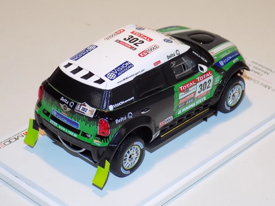1/43 True Scale Models TSM Mini Countryman #302 Dakar Rally Winner  TSM144342 - Image 2 of 3