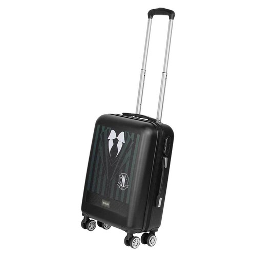 Wednesday Uniform Koffer Tim Burton Reisen Suitcase Travel Merch Addams Family - Bild 4 von 5