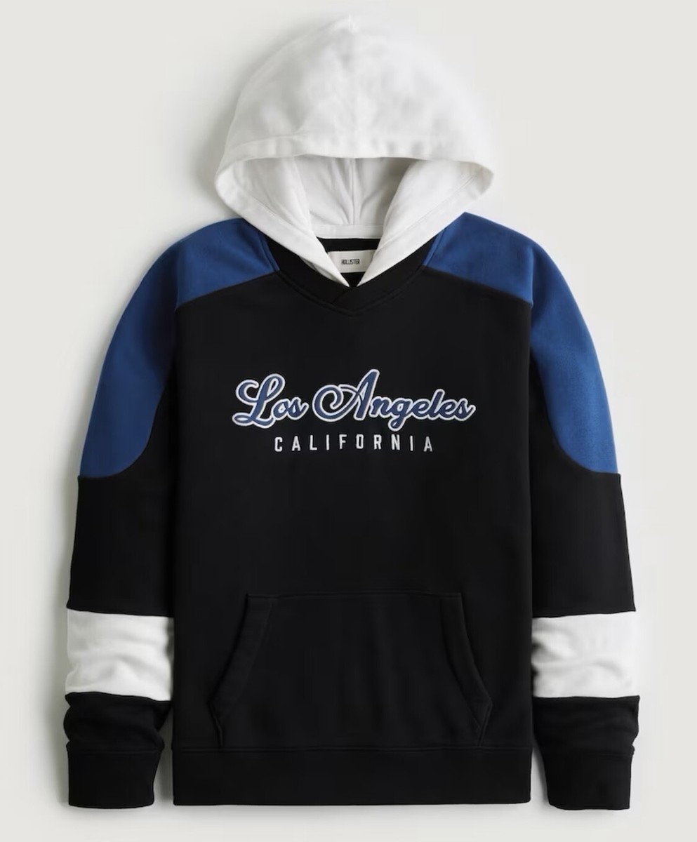 NWT HOLLISTER Men Long Sleeve Logo Hoodies Sizes M, L, XL, XXL