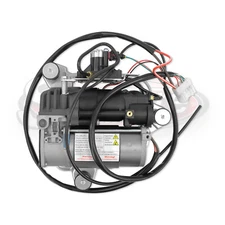 2000-2006 BMW X5 4 Corner Air Leveling Suspension Compressor Pump w/ Valve Block