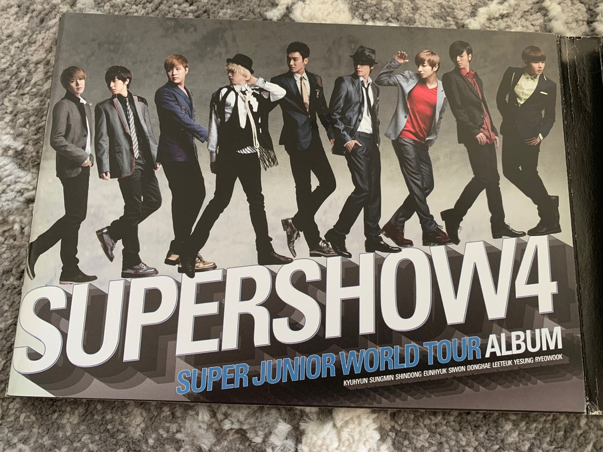 ミュージック SUPER JUNIOR WORLD TOUR SUPER SHOW4 DISC SUPER JUNIOR - [SUPER SHOW 4] (Super Junior World Tour DVD
